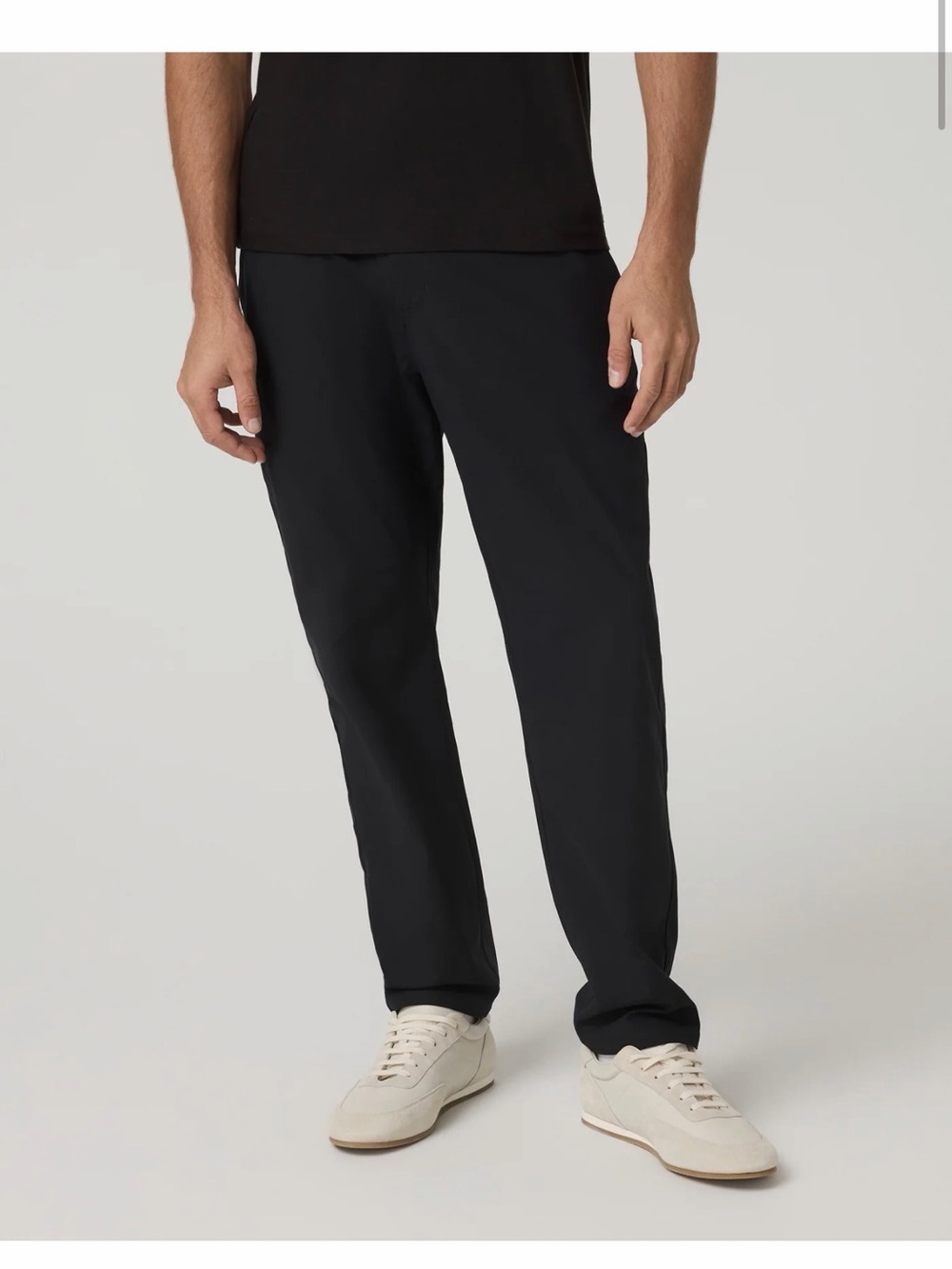 Vuori Pants Mens M38 meta Performance black size 38 Tapered Heathered V430
